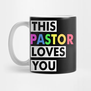 This Pastor Loves You Proud Ally Gay Pride Parade Queer Mug